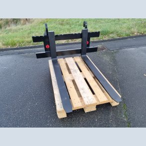 Pallegafler Weidemann 2,5 Ton 1200/1200